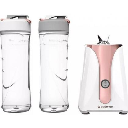 Imagem de Liquidificador blender cadence c/2 squeeze 500ml 600w - rosa 127v
