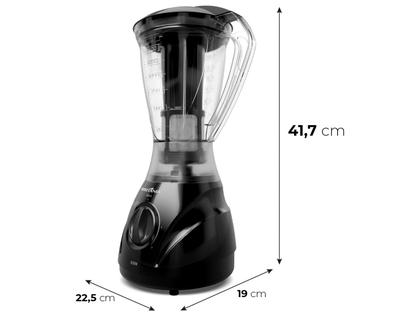 Imagem de Liquidificador Britânia Black 600W 2,1 Litros 3 Velocidades Função Pulsar