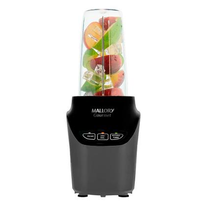 Imagem de Liquidificador e Processador Mallory Gourmet - 1000W, 6 Lâminas em Aço Inox, Tritura Gelo, Painel Easy Touch, 2 Copos Tritan com Tampas