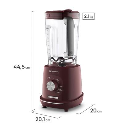 Imagem de Liquidificador Electrolux 1500W 3.2L Efficient Tri Force 15 Velocidades Vermelho (EBL1510)