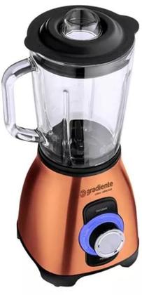Imagem de Liquidificador Gradiente Luxx Gold 1000W Copo de Vidro 127V