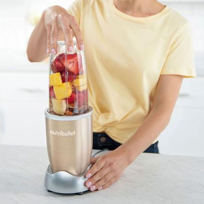 Imagem de Liquidificador Individual Blender e Extrator Nutribullet 900W Champagne