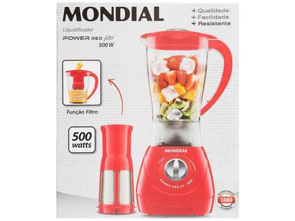 Imagem de Liquidificador Mondial Power 2 L-77 220V Vermelho