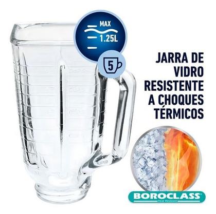 Imagem de Liquidificador New Osterizer Clássico Preto Oster  700w Preto - 220v