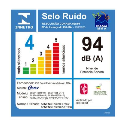Imagem de Liquidificador New Osterizer Clássico Vermelho Oster 1,25L