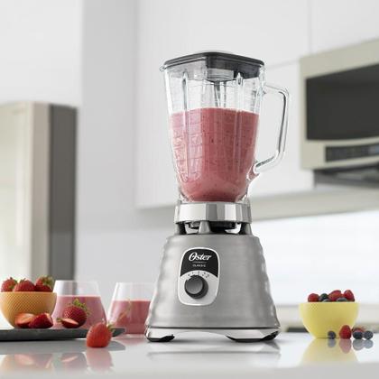 Imagem de Liquidificador Oster New Osterizer Clássico Aço Escovado 1,25L 110V