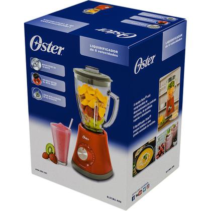 Imagem de Liquidificador Oster Super Chef 1,25L -  Vermelho