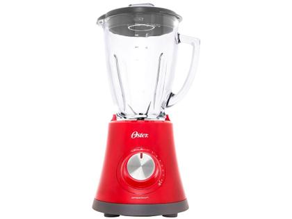 Imagem de Liquidificador Oster Super Chef Copo de Vidro - 1,25L Vermelho 8 Velocidades 750W