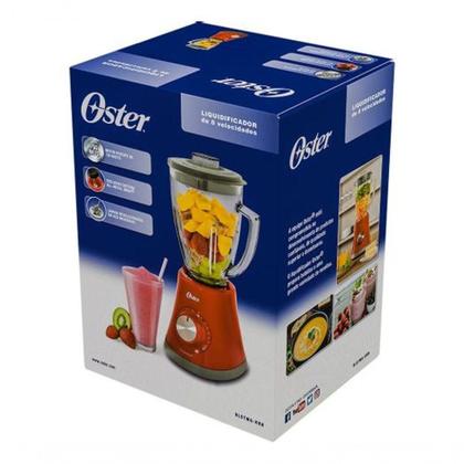 Imagem de Liquidificador Oster Super Chef Vermelho 1,25L BLSTMG-RR8 220V