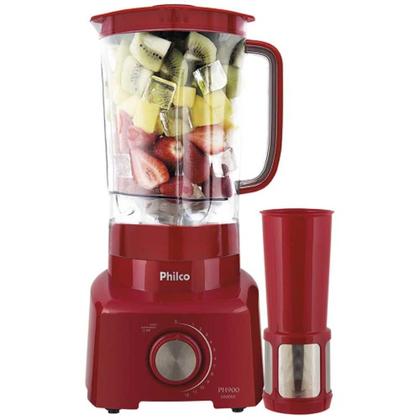 Imagem de Liquidificador Philco Creative Colors Ph900 Vermelho - 127V