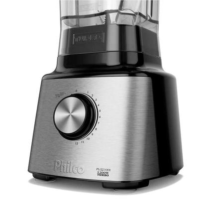 Imagem de Liquidificador Philco PLQ2100PI Com 12 Velocidades e Jarra 3 Litros Inox