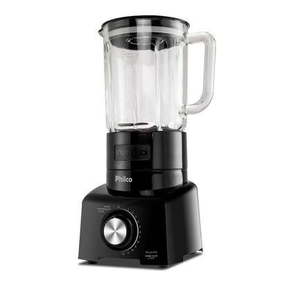 Imagem de Liquidificador Philco Turbo Glass Pro Maxx Jarra de Vidro 1200W 1,75 Litros PLQ1350 127v