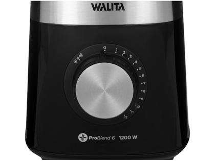 Liquidificador Philips Walita Serie 5000 RI2242/91 - Preto 12 Velocidades + Pulsar 1200W Imagem de Liquidificador Philips Walita Serie 5000 RI2242/91