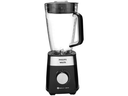 Liquidificador Philips Walita Serie 5000 RI2242/91 - Preto 12 Velocidades + Pulsar 1200W Imagem de Liquidificador Philips Walita Serie 5000 RI2242/91