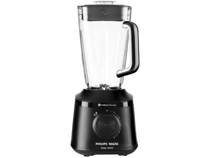 Liquidificador Philips Walita Series 3000 HR2270 5 Velocidades + Pulsar 1000W Preto Imagem de Liquidificador Philips Walita Series 3000 HR2270 5 Velocidades + Pulsar 1000W Preto