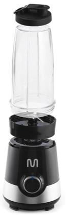 Imagem de Liquidificador Portatil 300W Multilaser 800ml 2 Velocidades Preto 127V