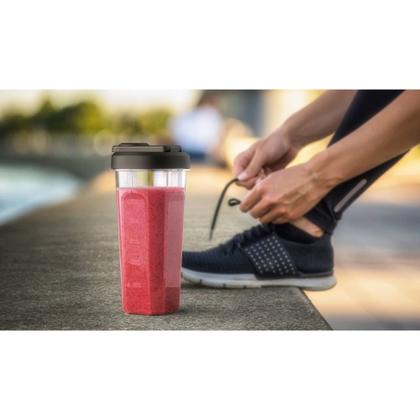 Imagem de Liquidificador Portátil Electrolux Sport Blender 320W Efficient Inox c/ 2 garrafas (BSE20)