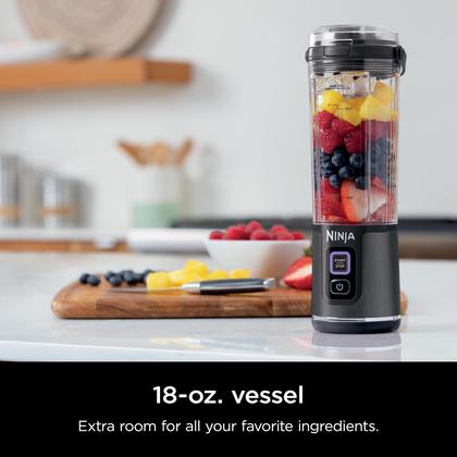 Imagem de Liquidificador portátil Ninja Blast BC151MB 500mL sem fio preto