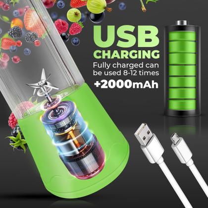 Imagem de Liquidificador portátil Nomadic Outpost 380mL USB Recarregável Verde