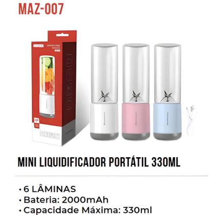 Imagem de Liquidificador Portátil Recarregável 6 Lâminas 330ML