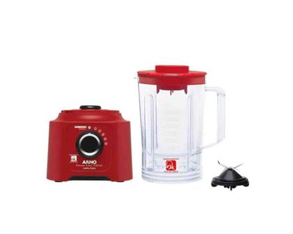 Imagem de Liquidificador Power Max Limpa Fácil 220 V Vermelho Arno