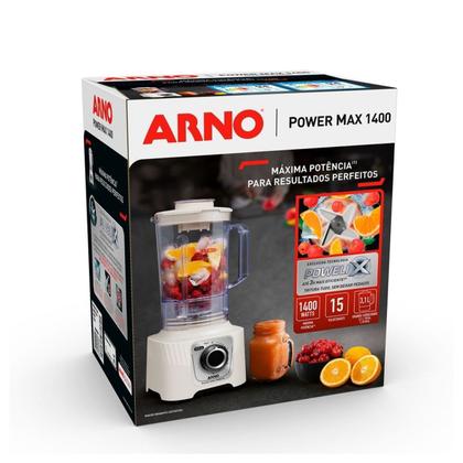 Imagem de Liquidificador Power Max Marfim 1400W 220V LN64 LN5571B2