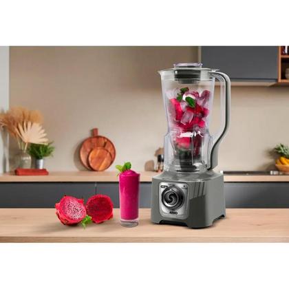 Liquidificador Power Max Xxl 1400W Com 2250Ml 127V Cinza - Arno Imagem de Liquidificador Power Max Xxl 1400W Com 2250Ml 127V Cinza