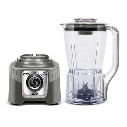Liquidificador Power Max Xxl 1400W Com 2250Ml 127V Cinza - Arno Imagem de Liquidificador Power Max Xxl 1400W Com 2250Ml 127V Cinza