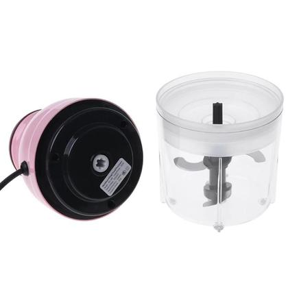 Imagem de Liquidificador Processador Multifuncional Triturador Elétrico Moedor De Carne Legumes Picador De Frutas 600ml