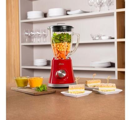 Imagem de Liquidificador Super Chef Oster Vermelho 1,25L