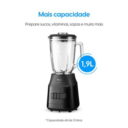 Imagem de Liquidificador Super Force 900W Jarra de Vidro -220V
