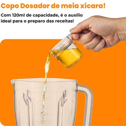 Imagem de  Liquidificador Turbo 1000w 8 Velocidades 2,6L  