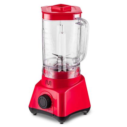 Imagem de Liquidificador Turbo 2,3L 3 Velocidades 700W 127V Vermelho Multi - LQ703