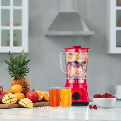 Imagem de Liquidificador Turbo 2,3L 3 Velocidades 700W 127V Vermelho Multi - LQ703