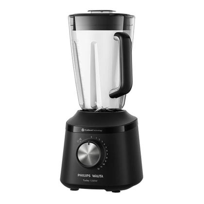 Imagem de Liquidificador walita serie 3000 hr2271/91 1200w 12 velocidades turbo preto 110v
