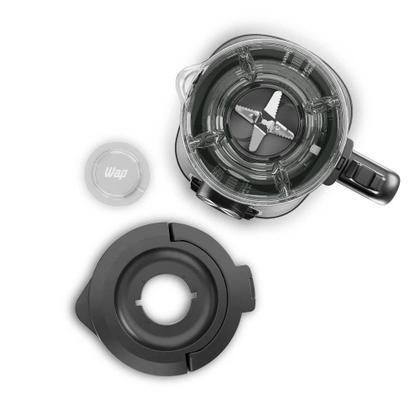 Imagem de Liquidificador Wap Jarra de Vidro 2L Preto e Cinza1000W WB2000 220V FW010341