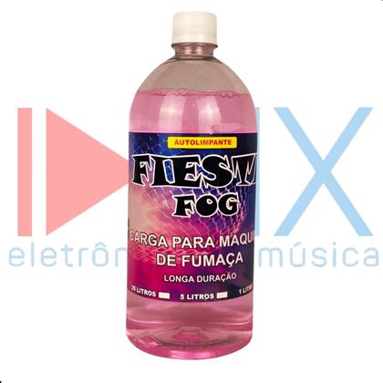 Imagem de Líquido Fumaça Máquina Aroma Cereja 1 Litro Fiesta Fog