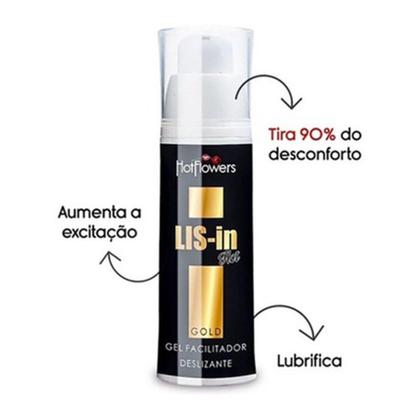 Imagem de Lis-in Lubrificante Íntimo Dessensibilizante Gel Anestésico 30g - HotFlower
