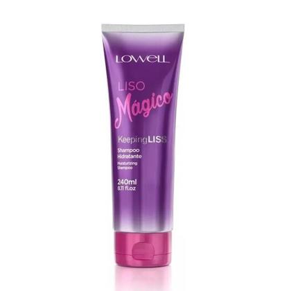 Imagem de Liso Mágico Shampoo 240ml, Condicionador 200ml, Máscara 240g, Fluido 200ml Lowell