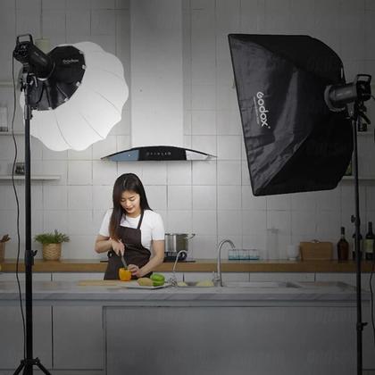 Imagem de Lit Luz de Leds Litemons La150 bi Softbox Lanterna e Tripe