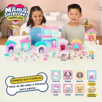 Little Live Pets Mama Surprise Família Husky Casinha - Fun
