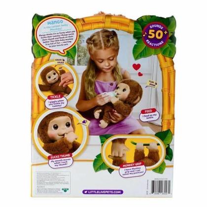 Imagem de Little Live Pets Pelucias My Baby Macaquinho - Fun F0173-0