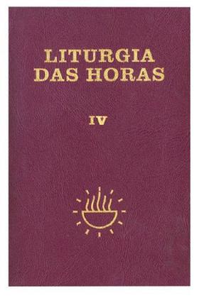 Imagem de Liturgia Das Horas 4 Volumes Encadernado Capa Couro