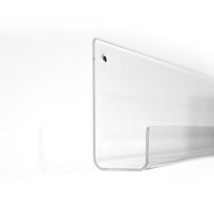 Imagem de Livreiro de Parede em Acrílico 65x12x6cm