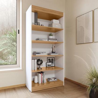 Livreiro Estante Multiuso Com Prateleiras Shoptri Imagem de Livreiro Estante Multiuso Com Prateleiras Shoptri