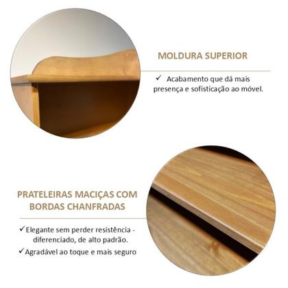 Imagem de Livreiro Linha Rubi - Finestra Móveis - Madeira Maciça