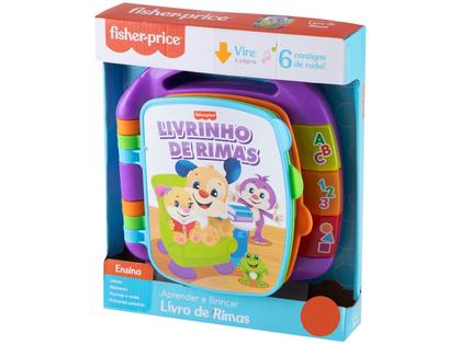 Imagem de Livrinho de Rimas Fisher Price Aprender e Brincar