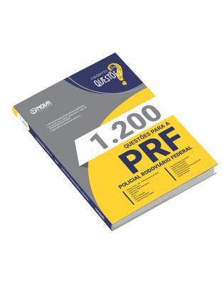 Imagem de Livro 1.200 Questões Gabaritadas para a PRF - Policial Rodoviário Federal