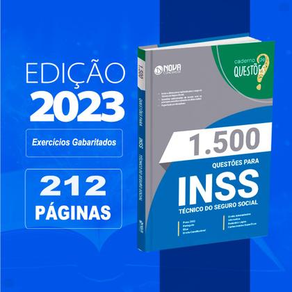 Imagem de Livro 1.500 Questões Gabaritadas INSS Técnico Seguro Social
