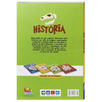 Imagem de Livro - 100 Atividades: História